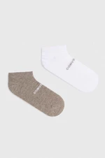 Ponožky Converse 2-pack šedá barva, E1273H