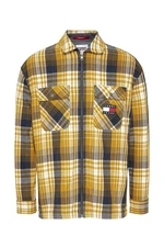 Tommy Jeans Shirt - TJM CHECK ZIP OVERSHIRT multicolor