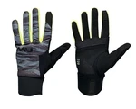 Pánské cyklistické rukavice NorthWave  Fast Gel Glove Anthra/Yellow Flu