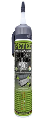 Silikonový tmel těsnicí šedý na motory, kartuše 200 ml - Petec