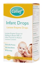 Colief Infant Drops Lactase Enzyme kvapky do mlieka proti kolike 15 ml