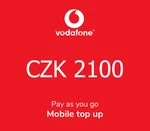 Vodafone 2100 CZK Mobile Top-up CZ