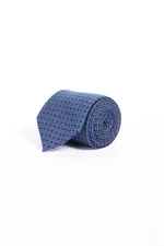 ALTINYILDIZ CLASSICS Pánská tmavě modrá vzorovaná kravata