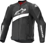 Alpinestars GP Plus R V4 Airflow Leather Jacket Black/White 50 Giacca di pelle