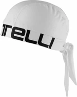 Castelli Castelli Bandana White/Black UNI Bandă pentru cap