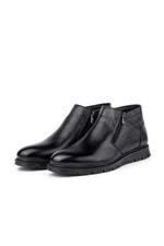 Ducavelli Moyna Men's Boots From Genuine Leather With Rubber Sole, Shearling Boots, Sheepskin Shearling Boots.