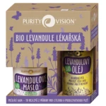 PURITY VISION Bio Pečující sada s levandulí lékařskou 2 ks