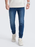 Ombre Clothing Jeans Modrá