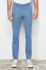 Trendyol Light Blue Slim Fit Chino Trousers