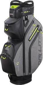 Big Max Dri Lite Style Storm Charcoal/Black/Lime Sac de golf pentru cărucior