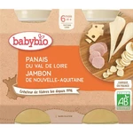 BABYBIO Denní menu Pastinák, šunka a sýr gruyère 2x200 g