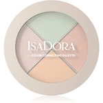 IsaDora Color Correcting Palette paleta korektorů odstín 60 CC 4 g