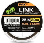 Fox náväzcový vlasec edges link trans khaki mono 20 m - 0,64 mm 35 lb