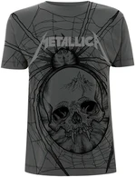 Metallica Maglietta Spider All Over Grey M