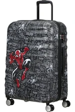 American Tourister Cestovní kufr Wavebreaker Marvel Spinner 64 l - tmavě šedá