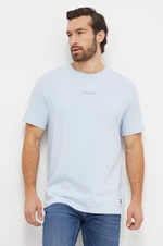 Bavlněné tričko Tommy Jeans s aplikací, DM0DM18266