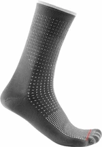 Castelli Premio 18 Sock Gunmetal Gray S/M Kerékpáros zoknik