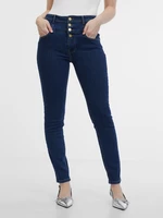 Orsay Tmavě modré dámské skinny fit džíny - Dámské