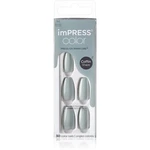 KISS imPRESS Color Medium umelé nechty Going Green 30 ks