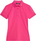 J.Lindeberg Tour Tech Womens Polo Fuchsia Purple XS Koszulka Polo