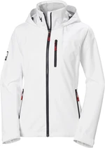 Helly Hansen Women's Crew Hooded Jacket 2.0 Kurtka White XS