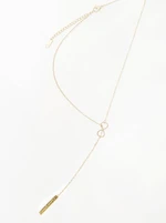 Gold necklace Yups dbi0473. R06