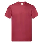 Original Fruit of the Loom Men's Red T-shirt