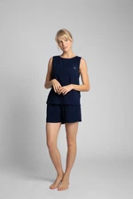 LaLupa Woman's Top LA015 Navy Blue