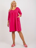 Dress-RV-SK-8529.37P-Fuchsia