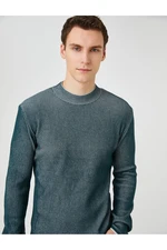 Koton Basic Knitwear Sweater Half Turtleneck Slim Cut