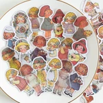 40pcs/1lot kawaii Stationery Stickers Tomato doll Diary Planner junk journal Decorative Scrapbooking DIY Craft Stickers