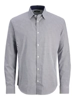Jack&Jones Pánská košile JPRBLABELFAST Comfort Fit 12239027 Navy Blazer L