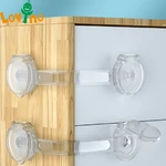 3/5Pcs Baby Cabinet Locks Strap Drawer Lock Child Anti-opening Refrigerator Lock Home Baby Anti-pinch Safety Protection Buckle