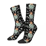 HASBULLA G.O.A.T Kawaii Socks Hiking Cartoon Pattern Socks