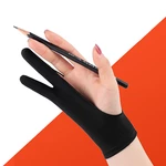 Anti-touch Two-Finger Hand Painting Gloves For Tablet Digital Board Screen Touch Drawing Anti-fouling Oil Painting Art Supplies
