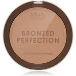 MUA Makeup Academy Bronzed bronzer s matným efektem odstín Sunset Tan 15 g