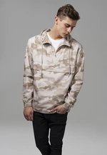 Camo Pull Over Windbreaker sandcamo