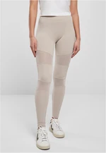 Women's Tech Mesh Leggings in Warm Grey