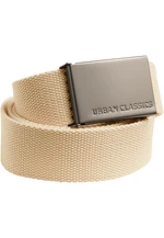 Canvas belts beige