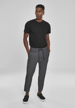 Comfort Cropped Trousers dark grey