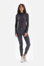 Dagi Anthracite Jean Push-up Legginsy Spodnie