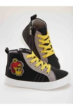 Mushi Yo Skull Boys Black Sneakers Sneakers