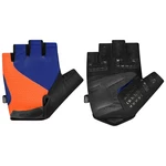 Spokey EXPERT Men's cycling gloves, blue-orange, veľ. M