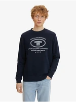 Dark blue men's sweatshirt Tom Tailor - Men