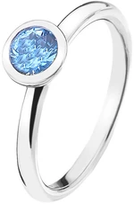 Hot Diamonds Stříbrný prsten Emozioni Scintilla Blue Peace ER022 56 mm