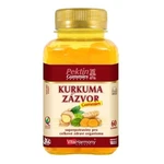 VITAHARMONY XXL Kurkuma + zázvor 60 gummies