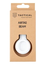 Silikonové pouzdro Tactical Airtag Beam Silicone, bílá