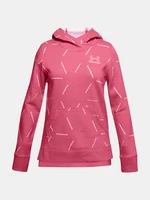 Under Armour Sweatshirt Rival Fleece Printed Hoodie - Girls