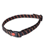 Dogtrace Halsband, schwarz-orange 25 mm x 75 cm - Černo-oranžový - 25mm