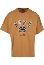 Společnost Ecko Unltd. Brown T-shirt Boxy Cut